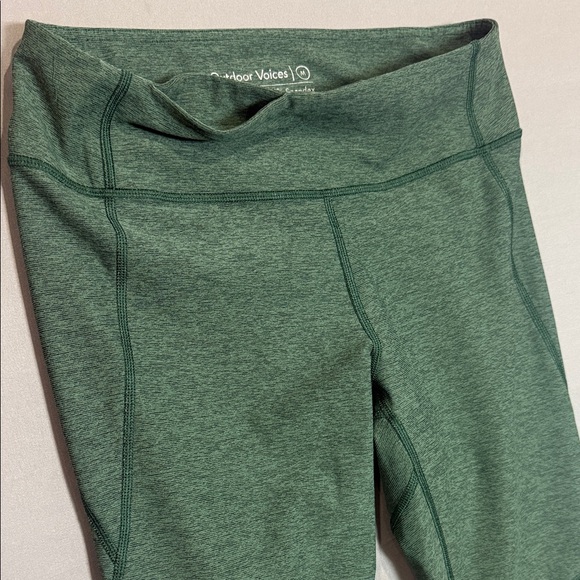 Outdoor Voices Green High-Rise Leggings Sz M Athleisure - Picture 6 of 9